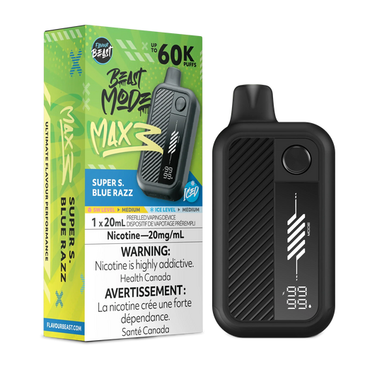 Flavour Beast Beastmode MAX 3 - Super S. Blue Razz