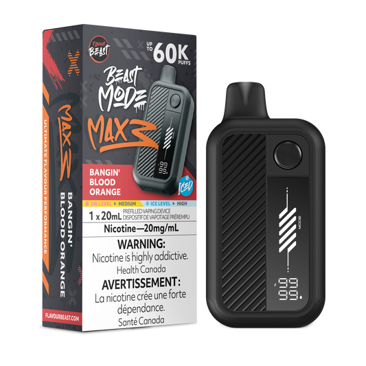 Flavour Beast BEASTMODE Max 3 - Bangin' Blood Orange