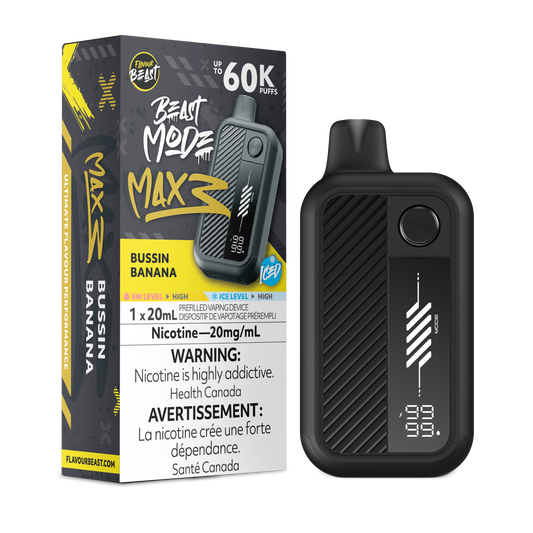 Flavour Beast BEASTMODE Max 3 - Bussin Banana Iced