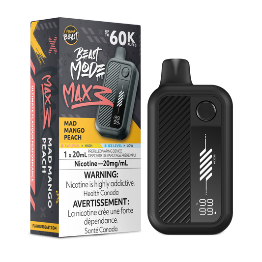 Flavour Beast BEASTMODE Max 3 - Mad Mango Peach
