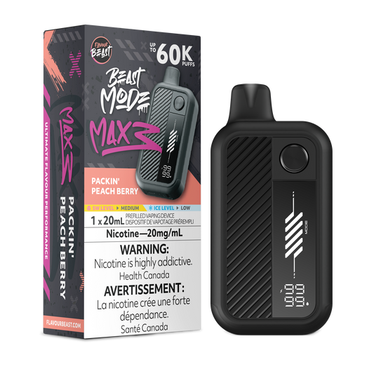 Flavour Beast BEASTMODE Max 3 - Packin Peach Berry