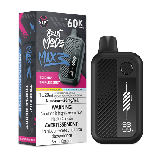 Flavour Beast BEASTMODE Max 3 - Trippin’ Triple Berry