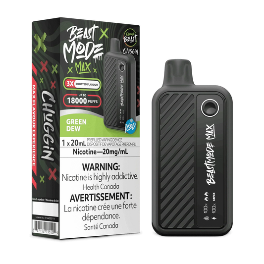 Flavour Beast BEASTMODE MAX - Chuggin' Green Dew