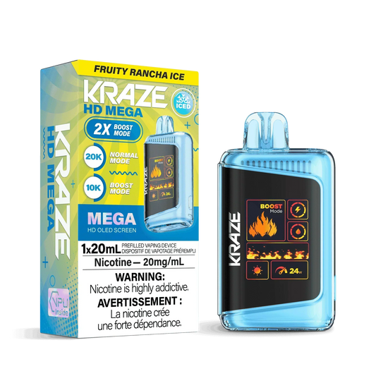 Kraze HD Mega - Glace fruitée au ranch