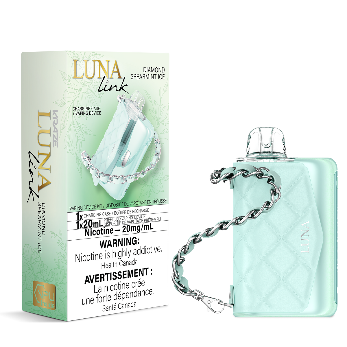 KRAZE Luna Link - Diamond Spearmint Ice - Vapor Shoppe