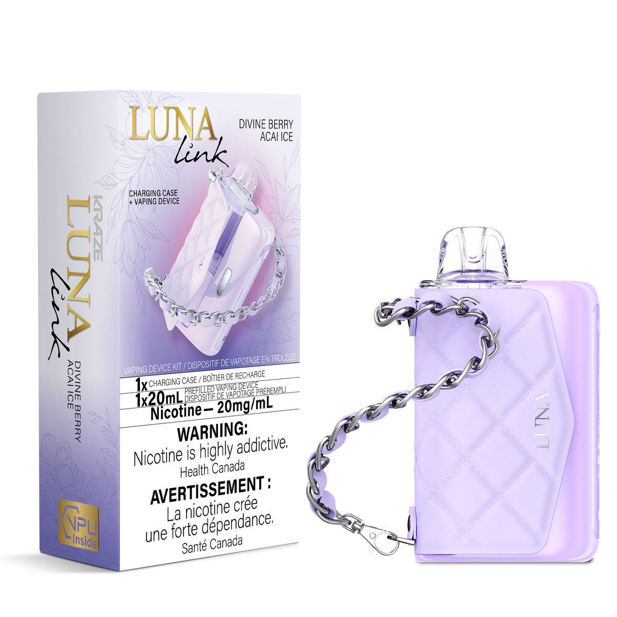 KRAZE Luna Link - Divine Berry Acai Ice - Vapor Shoppe