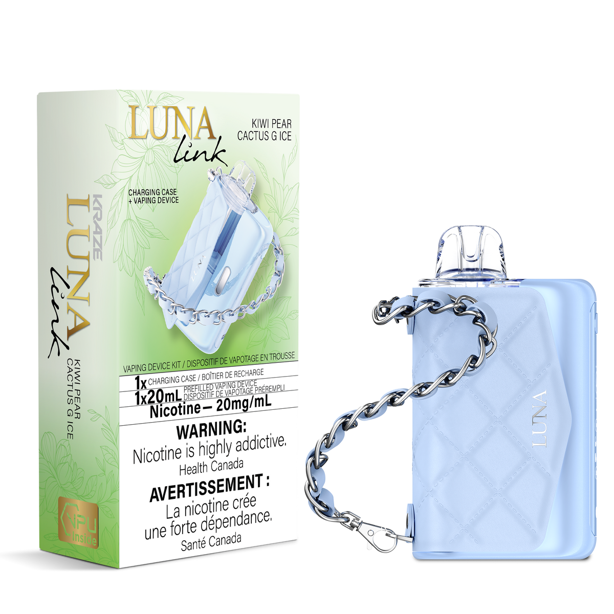 KRAZE Luna Link - Kiwi Pear Cactus G Ice - Vapor Shoppe