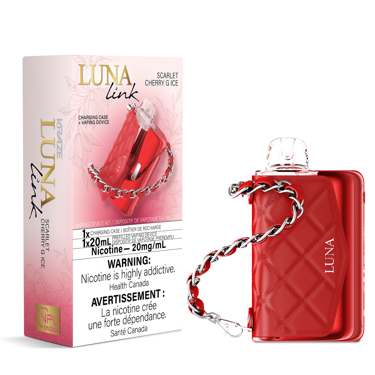 KRAZE Luna Link - Scarlet Cherry G Ice - Vapor Shoppe