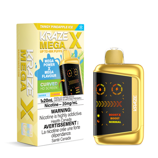 Kraze MEGA X - Tangy Pineapple Ice