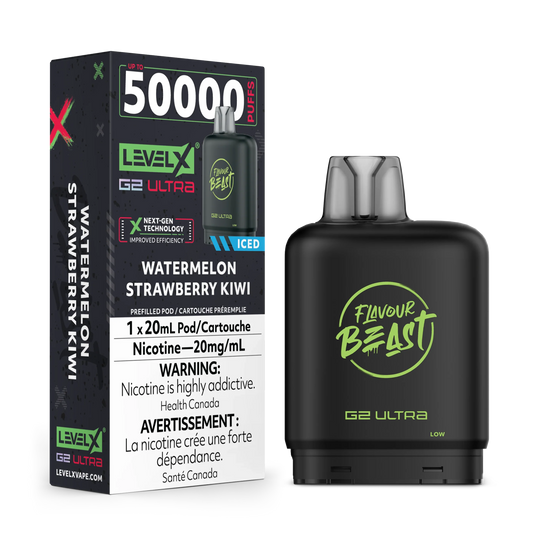 Level X G2 Ultra 50K - Watermelon Strawberry Kiwi Iced