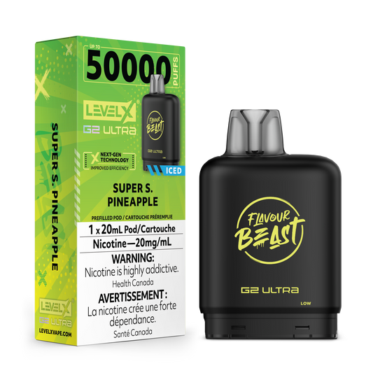 Level X G2 Ultra 50K - Super Sour Pineapple Iced