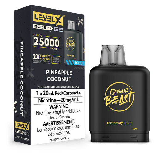 Level X Boost G2 25K Flavour Beast - Pineapple Coconut Ice