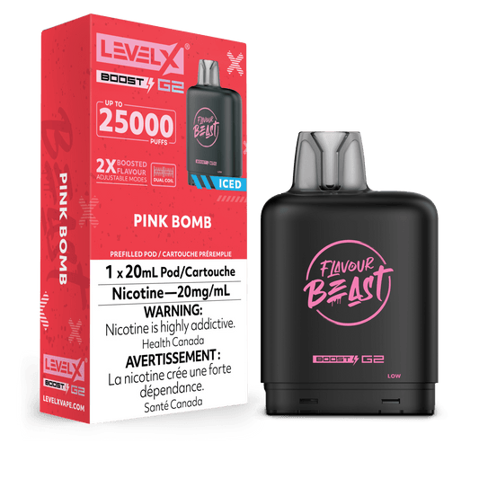 Level X Boost G2 25K Flavour Beast - Pink Bomb Ice
