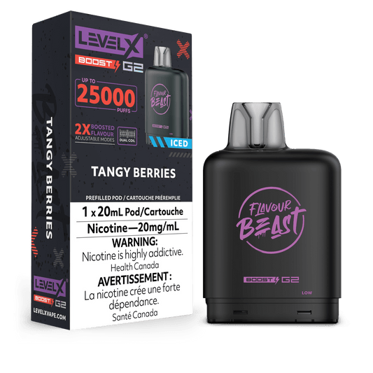 Level X Boost G2 25K Flavour Beast - Tangy Berries Ice