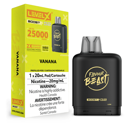 Level X Boost G2 25K Flavour Beast - Vanana