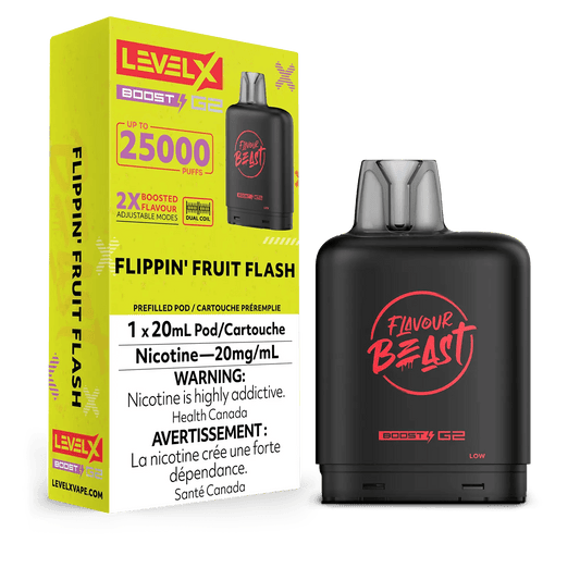 Level X Boost G2 25K Flavour Beast - Flippin' Fruit Flash