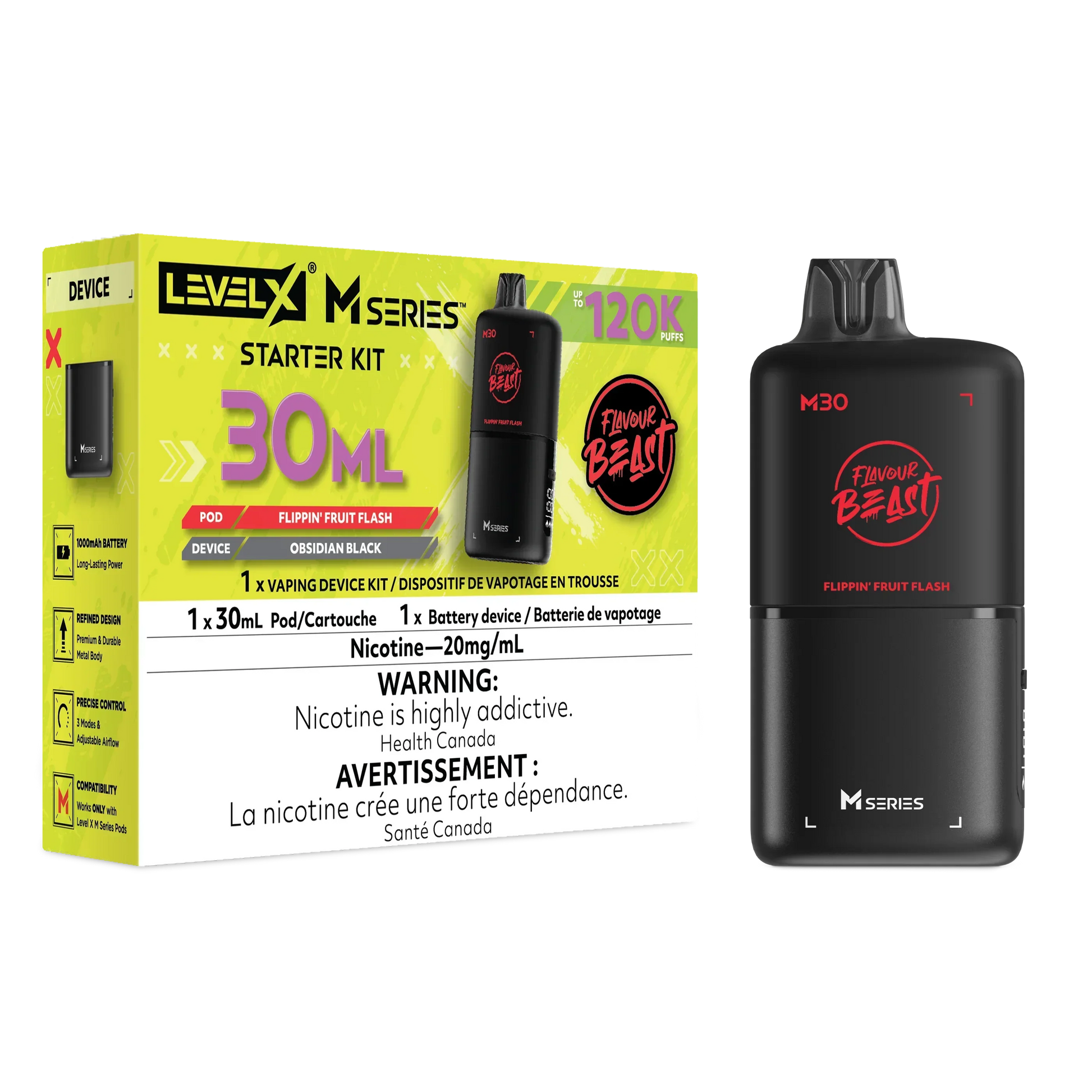 Level X M Series - Flippin' Fruit Flash - Vapor Shoppe
