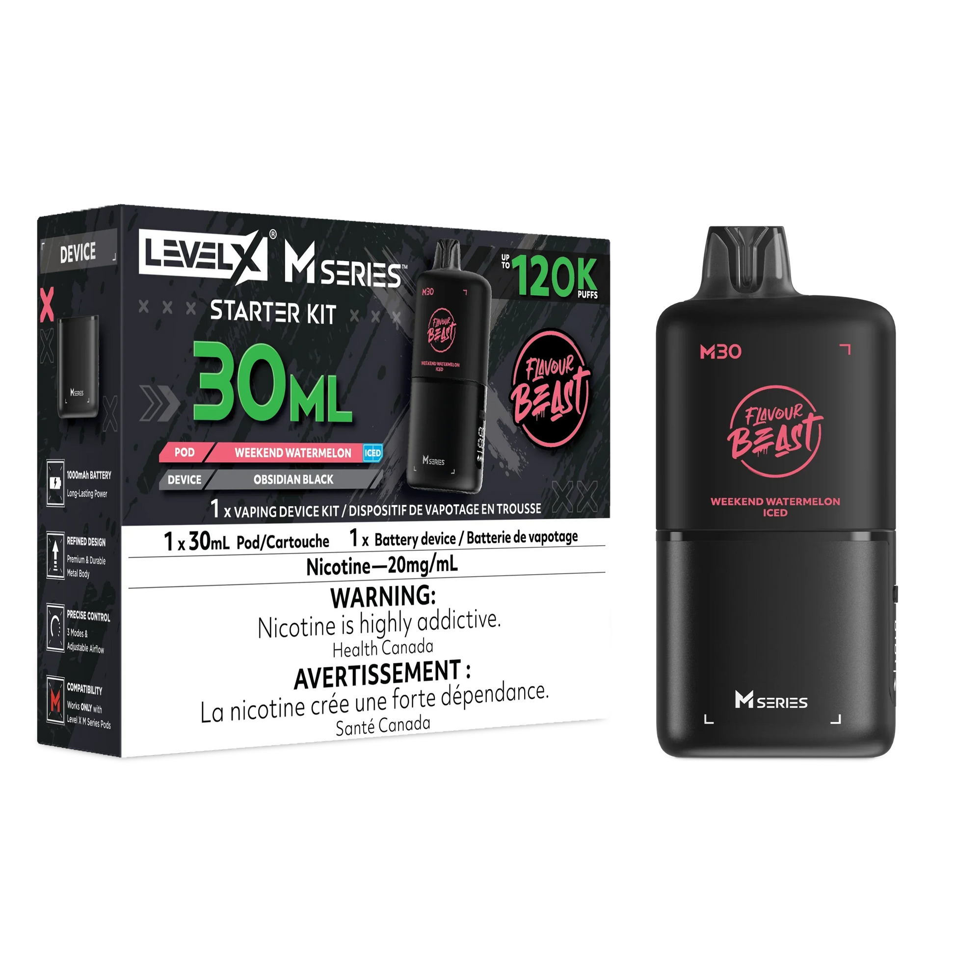 Level X M Series - Weekend Watermelon - Vapor Shoppe