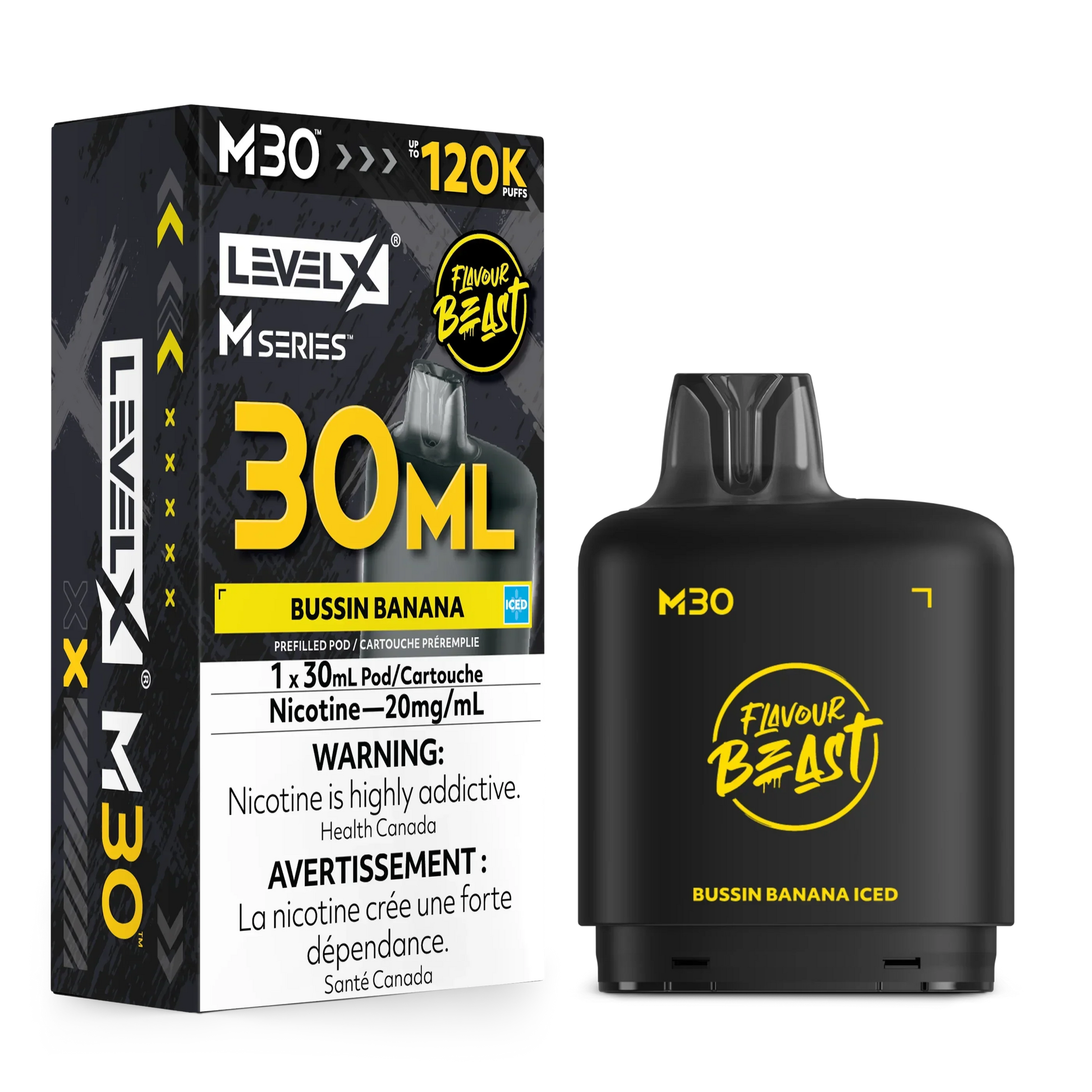 Level X M Series - Bussin Banana - Vapor Shoppe
