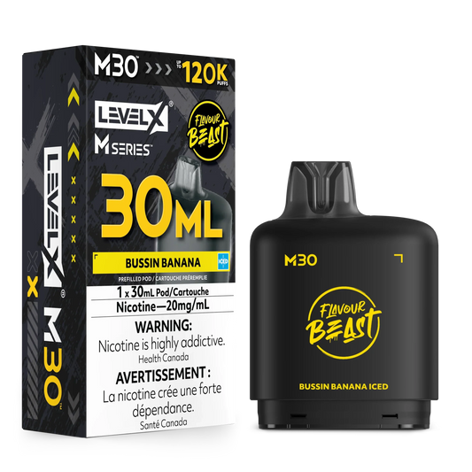 Level X M Series - Bussin Banana - Vapor Shoppe