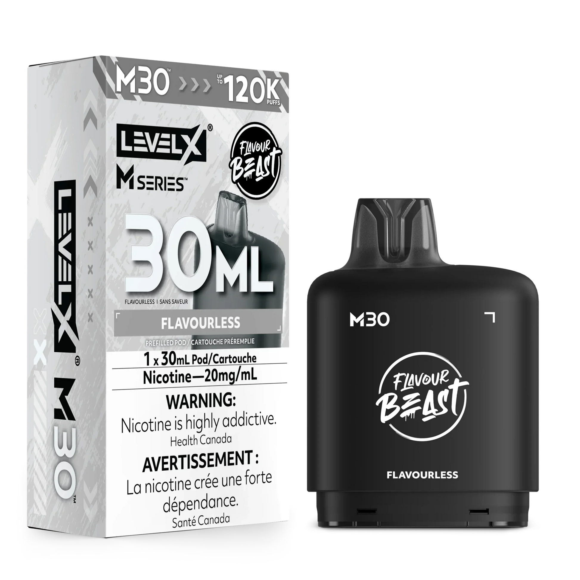 Level X M Series - Flavourless - Vapor Shoppe