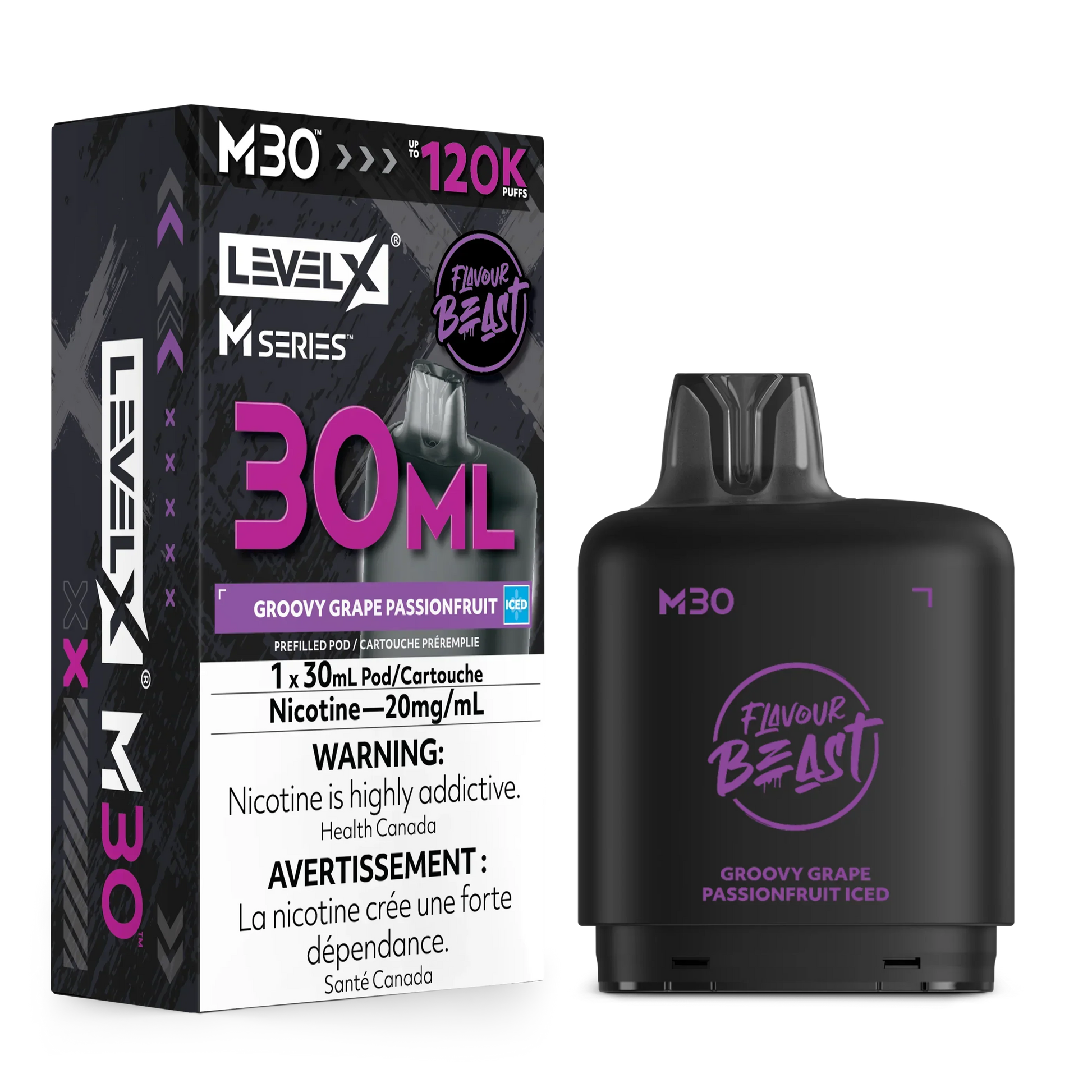 Level X M Series - Groovy Grape Passionfruit - Vapor Shoppe