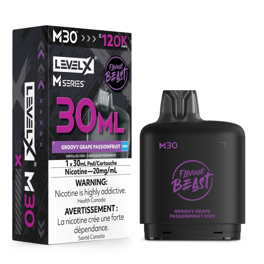 Level X M Series - Groovy Grape Passionfruit - Vapor Shoppe