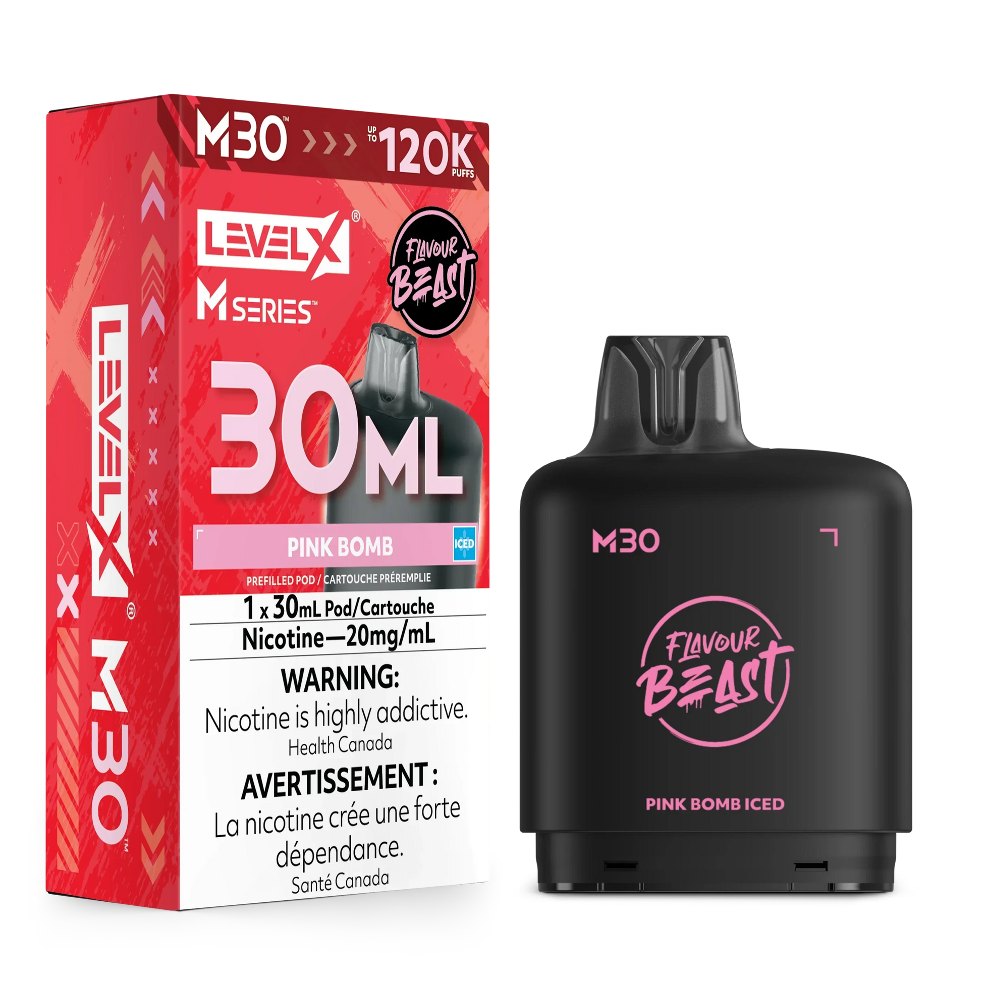 Level X M Series - Pink Bomb - Vapor Shoppe