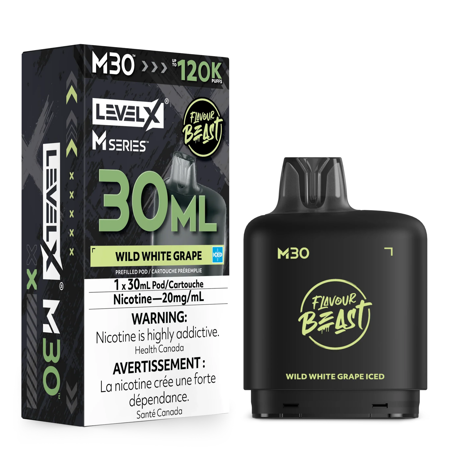 Level X M Series - Wild White Grape - Vapor Shoppe