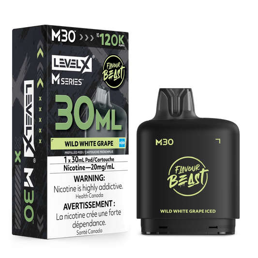 Level X M Series - Wild White Grape - Vapor Shoppe