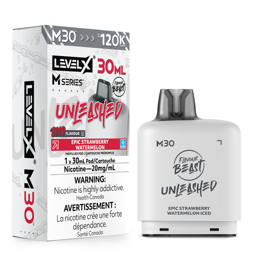Level X M Series - Epic Strawberry Watermelon Iced Unleashed - Vapor Shoppe