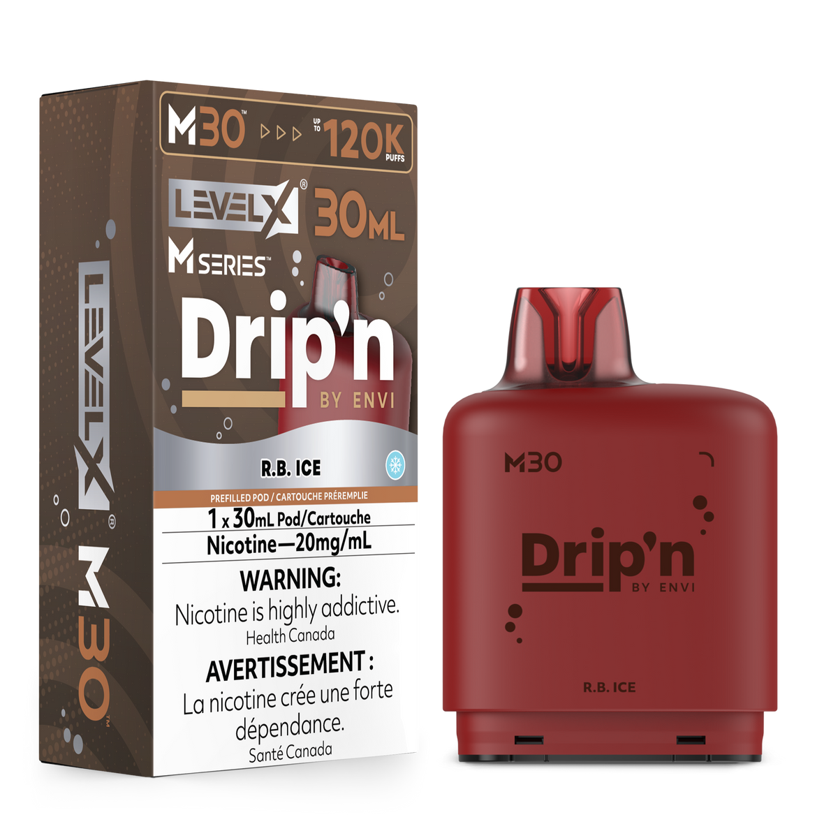 Level X M Series Drip'n - R.B. Ice - Vapor Shoppe