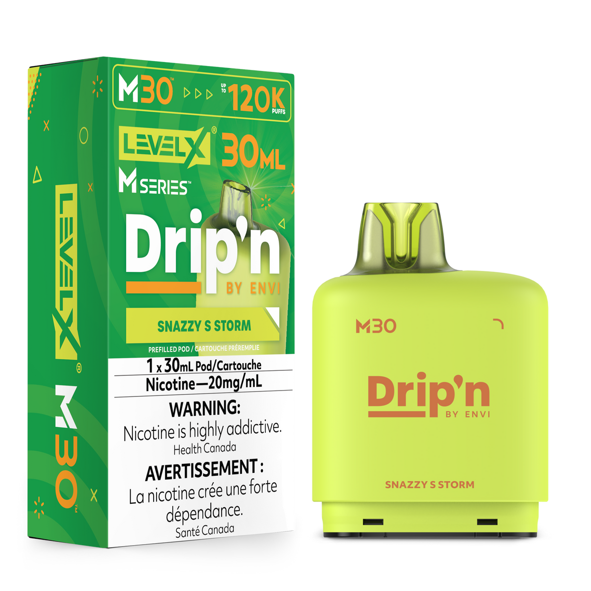 Level X M Series Drip'n - Snazzy S Storm - Vapor Shoppe