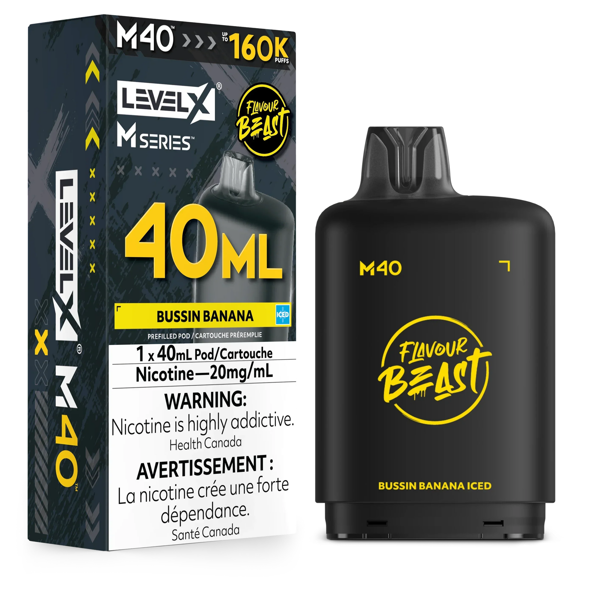 Level X M Series - Bussin Banana - Vapor Shoppe