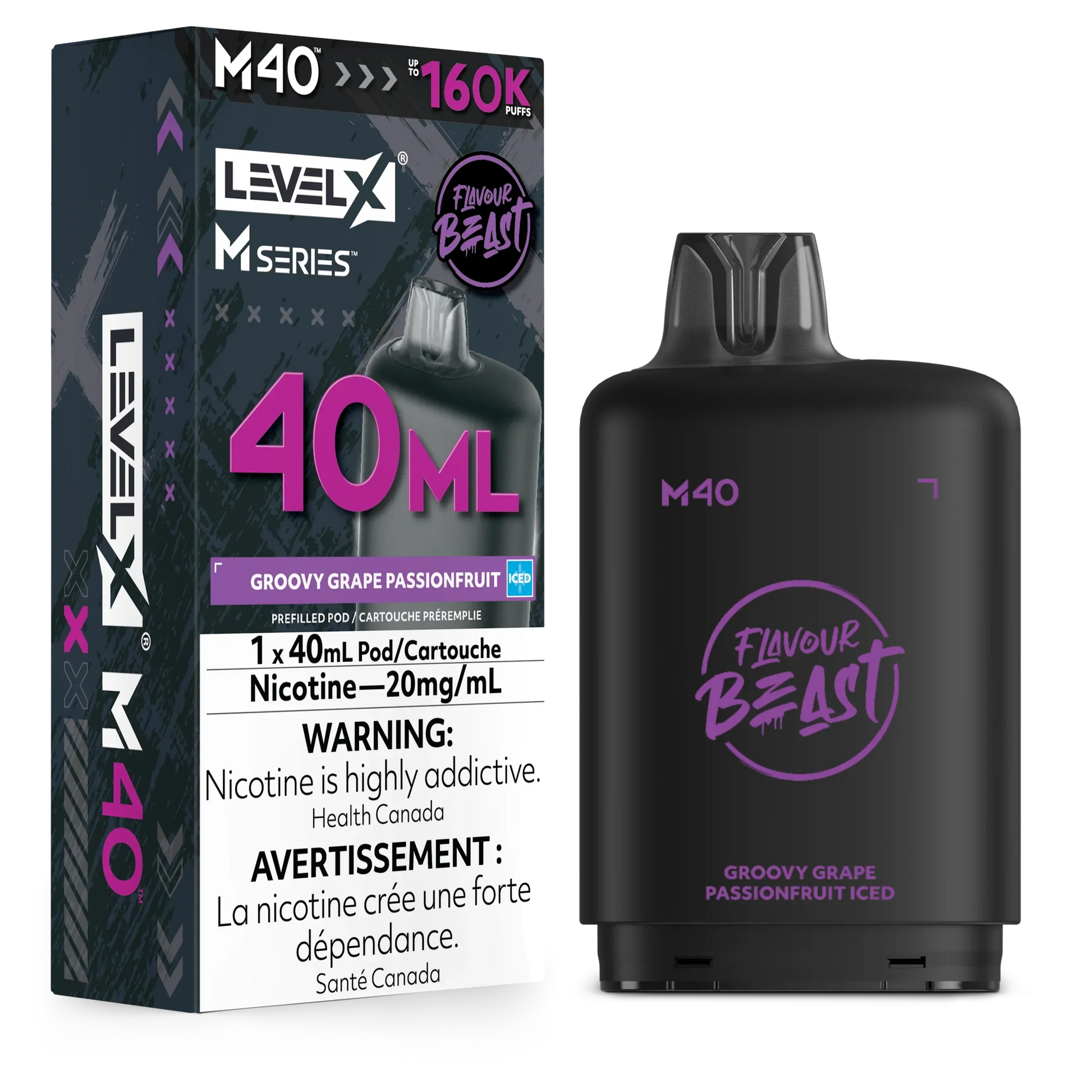 Level X M Series - Groovy Grape Passionfruit - Vapor Shoppe