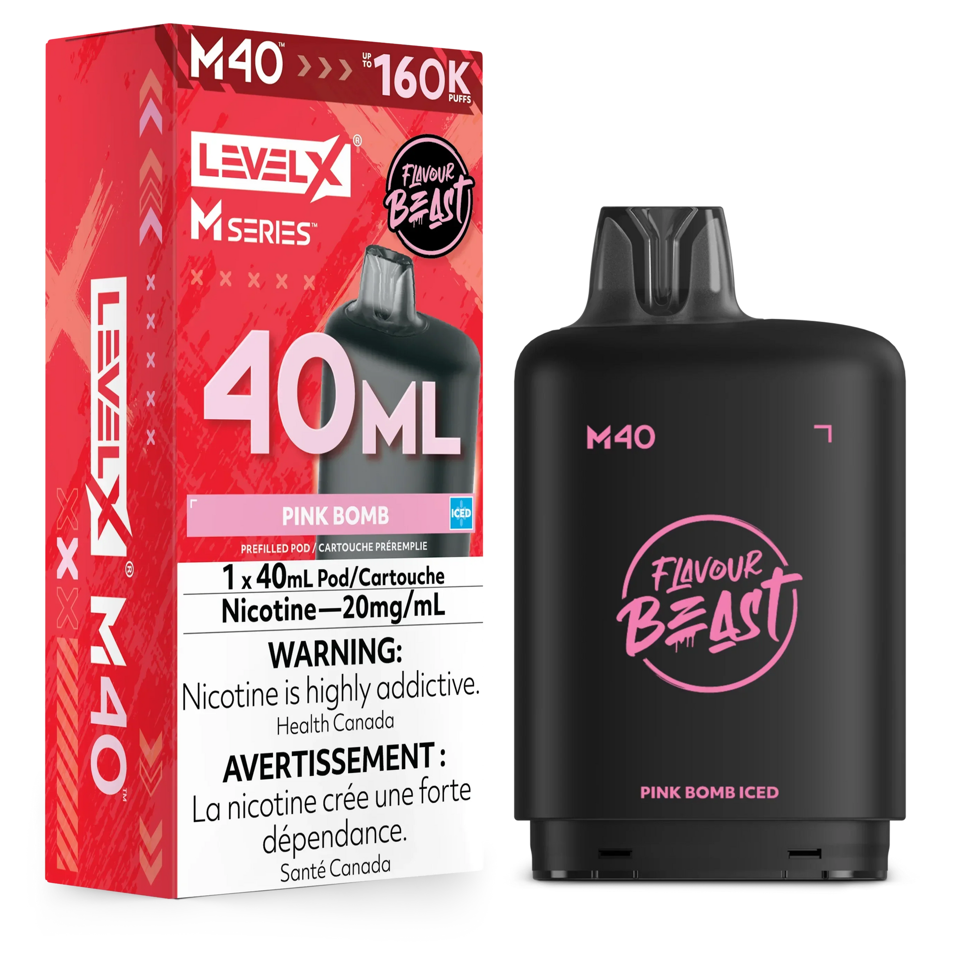 Level X M Series - Pink Bomb - Vapor Shoppe