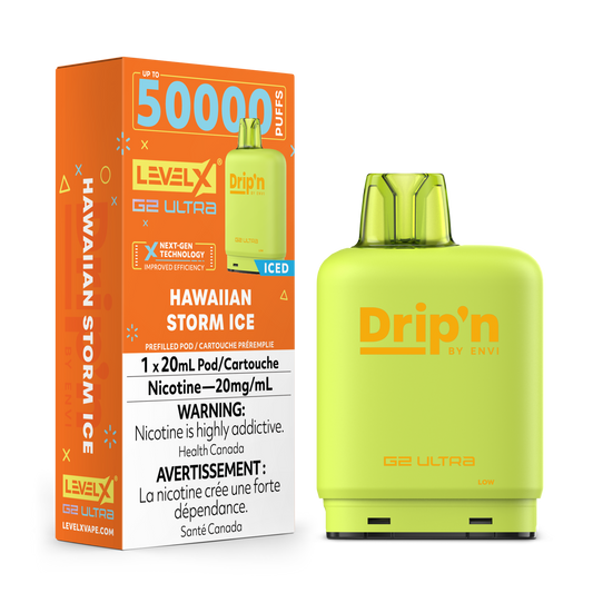 Level X G2 Ultra 50K Drip'N - Hawaiian Storm Ice
