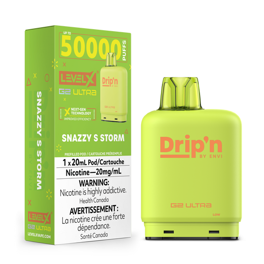 Level X G2 Ultra 50K Drip'N - Snazzy S Storm
