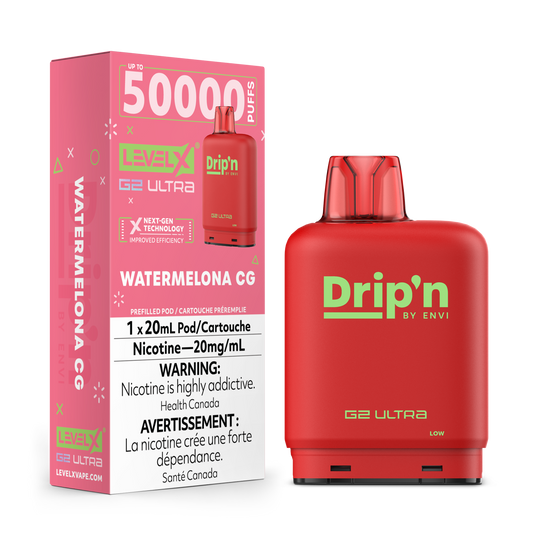 Level X G2 Ultra 50K Drip'N - Watermelon CG