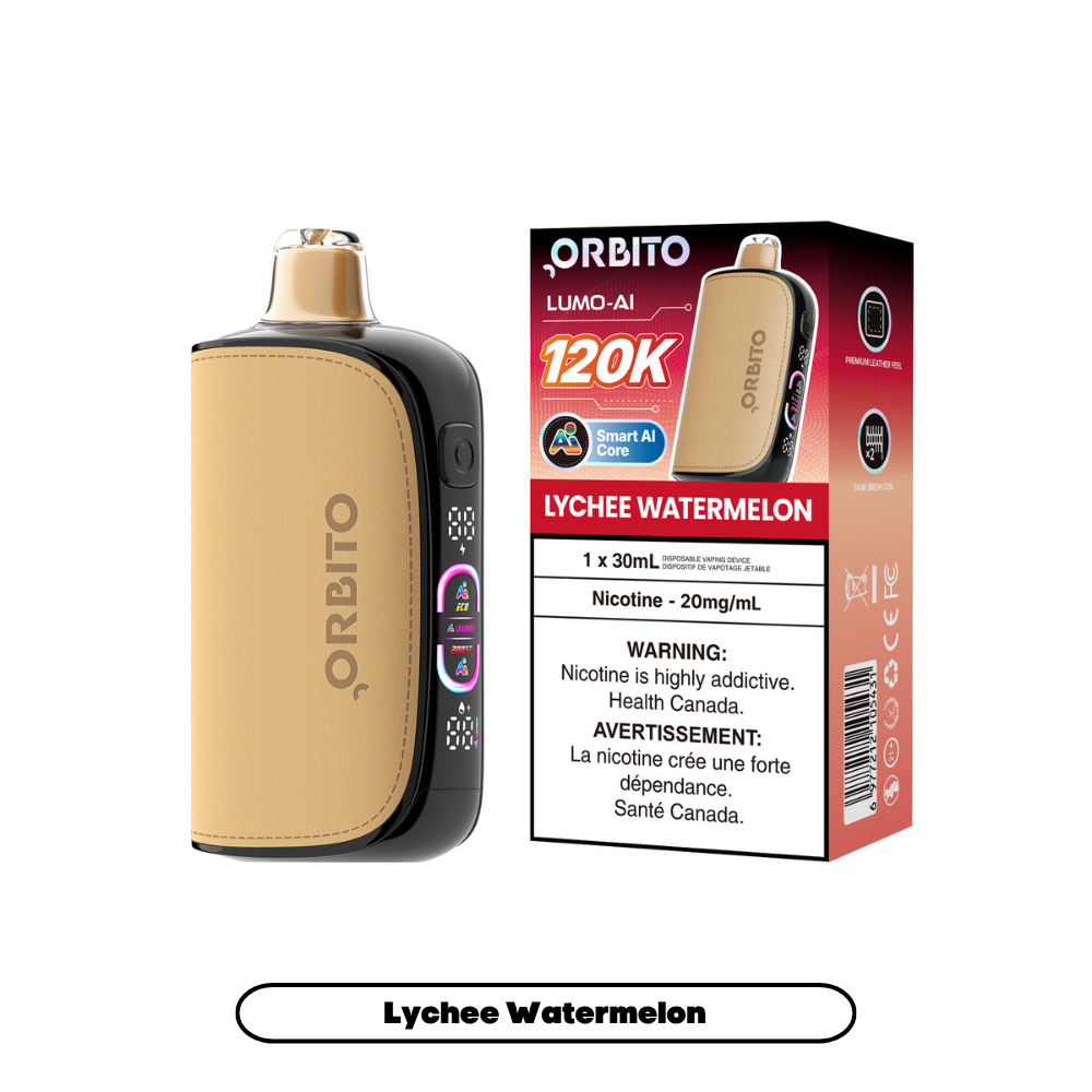 Orbito Lumo AI 120K - Lychee Watermelon - Vapor Shoppe