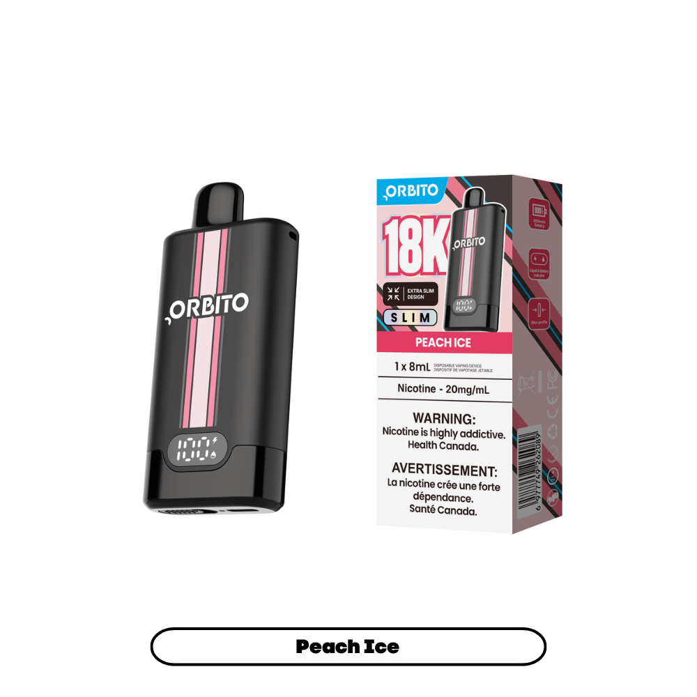 Orbito Slim 18K - Peach Ice - Vapor Shoppe