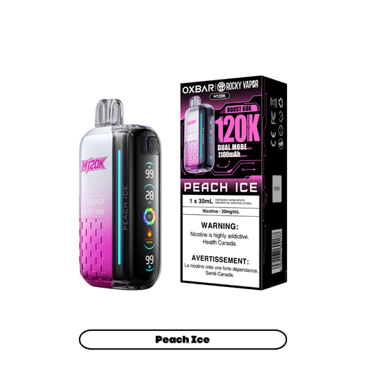 Rocky Vapor Oxbar M120K - Peach Ice