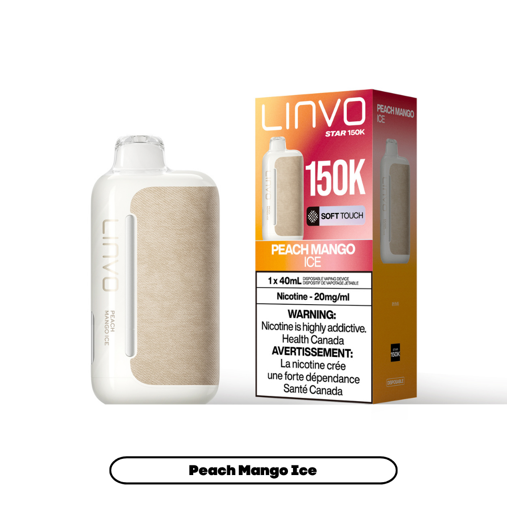 LINVO Star 150K - Mango Peach Ice - Vapor Shoppe