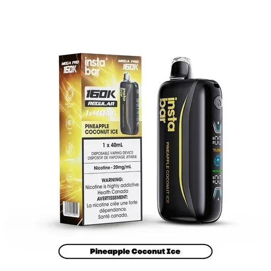 Insta Bar MEGA PRO 160K - Pineapple Coconut Ice