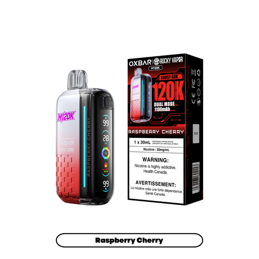 Rocky Vapor Oxbar M120K - Raspberry Cherry
