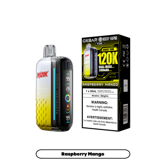 Rocky Vapor Oxbar M120K - Raspberry Mango - Vapor Shoppe
