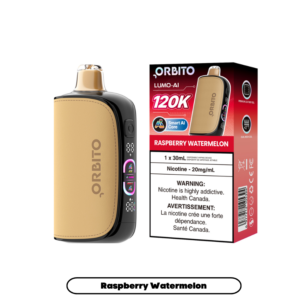 Orbito Lumo AI 120K - Raspberry Watermelon - Vapor Shoppe