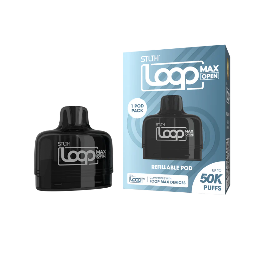 STLTH Loop Max - Refillable Open Pod (1-Pack) - Vapor Shoppe
