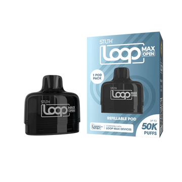 STLTH Loop Max - Refillable Open Pod (1-Pack) - Vapor Shoppe