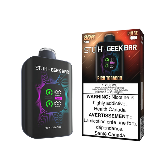 STLTH x Geek Bar 80K - Rich Tobacco